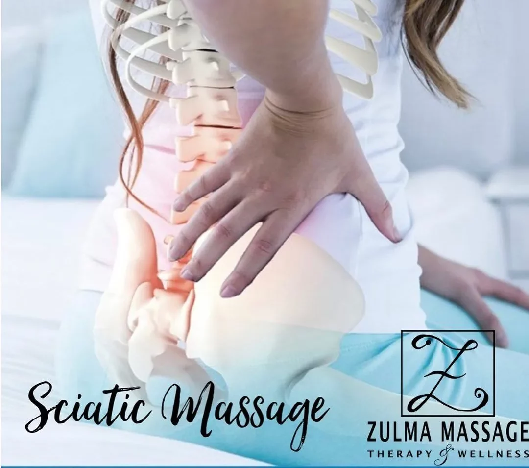 Sciatic pain massage relief